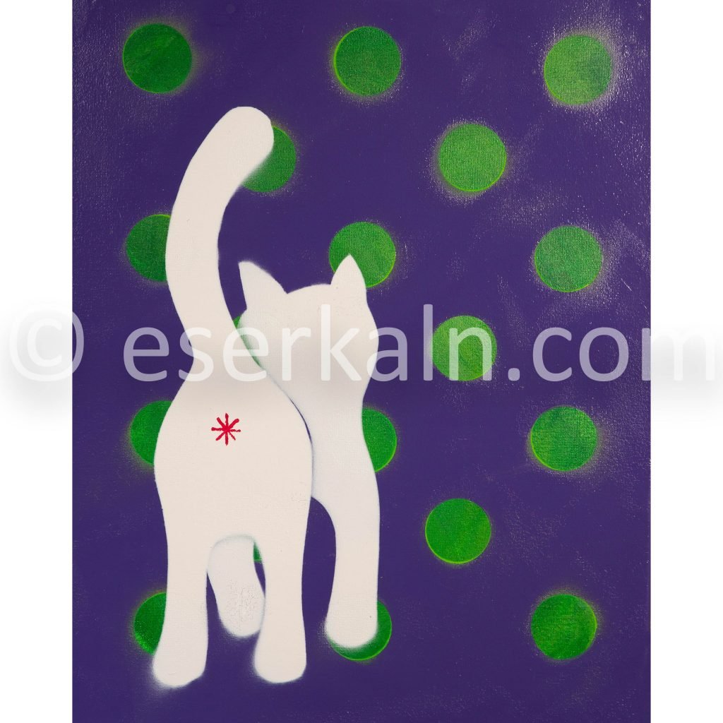 Cat Print - Polka Don't