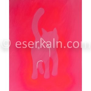 Cat Print - Purrty in Pink