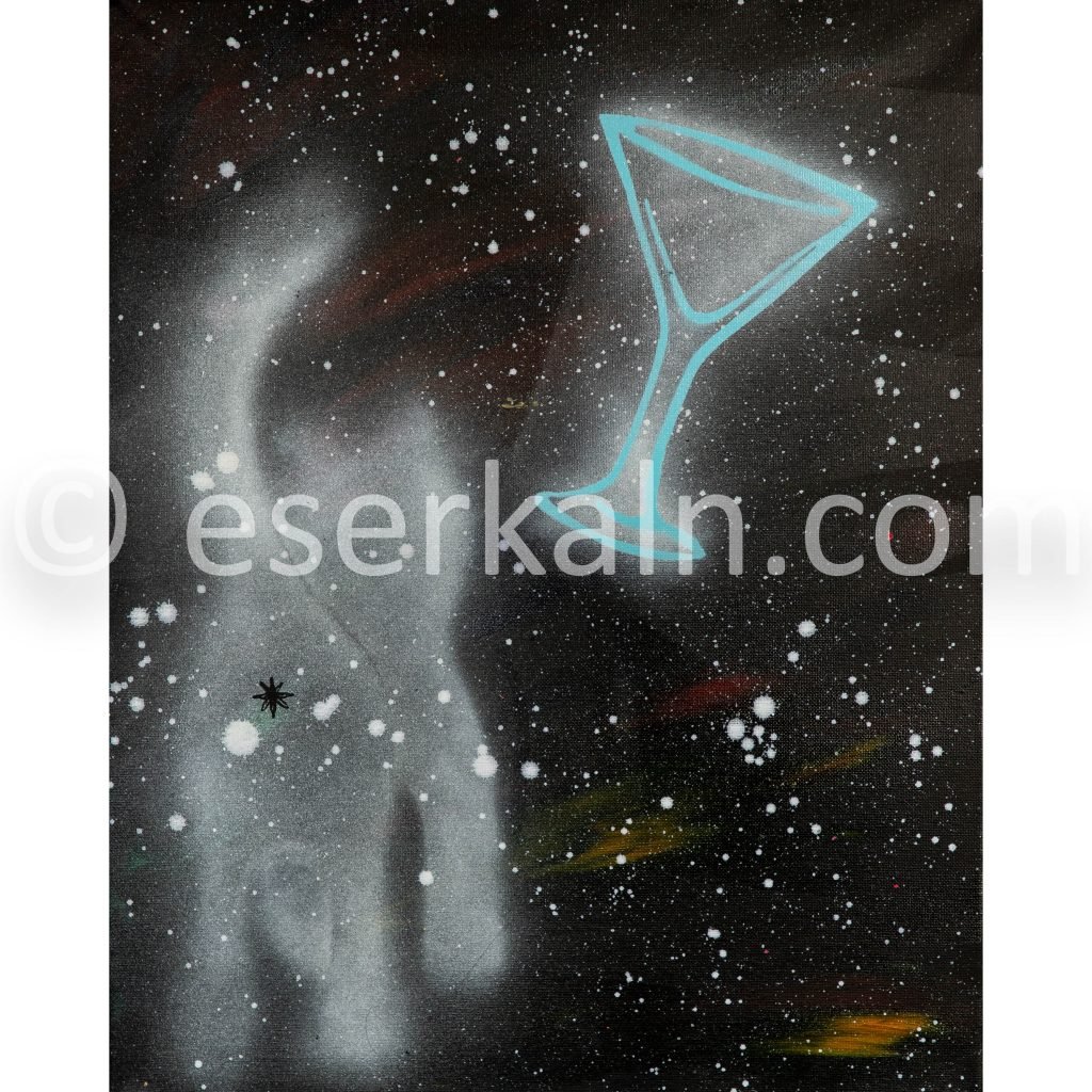 Cat Print - Space-in Not Stirred