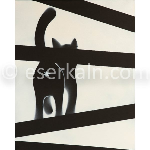 Cat Print - Rear End Window