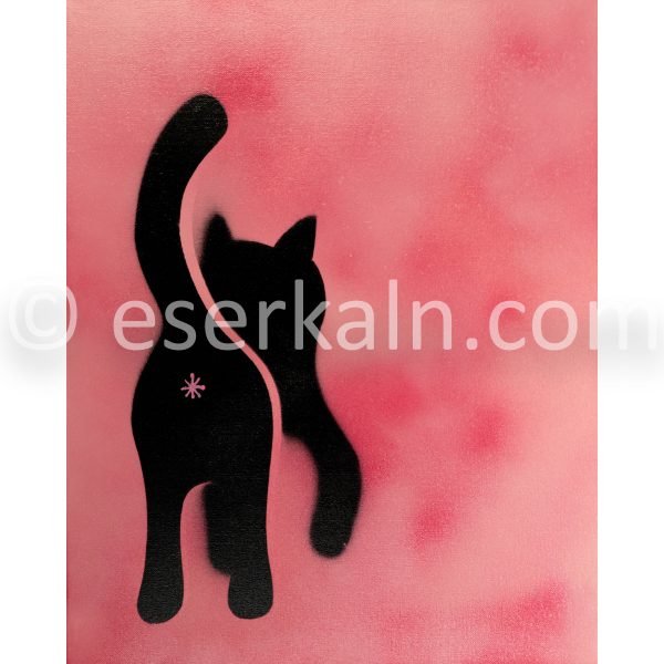 Cat Print - Pink Garbage