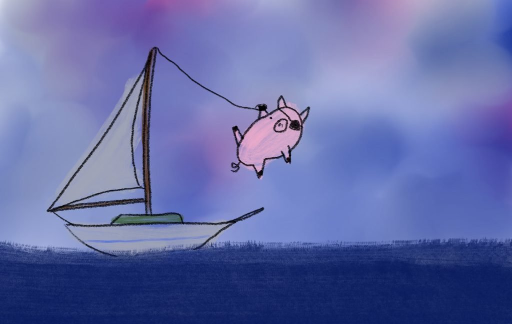 Pig Print - Pirate Oink **FREE**