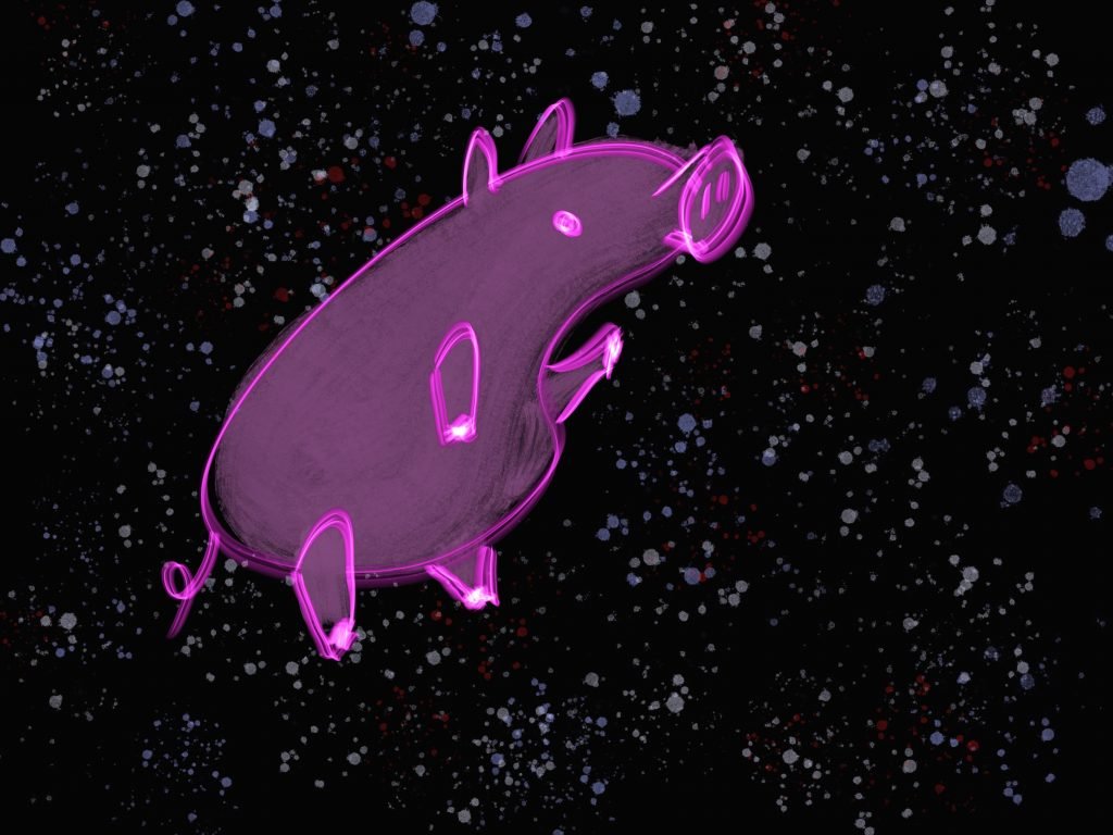 Pig Print - Astral Projecting **FREE**