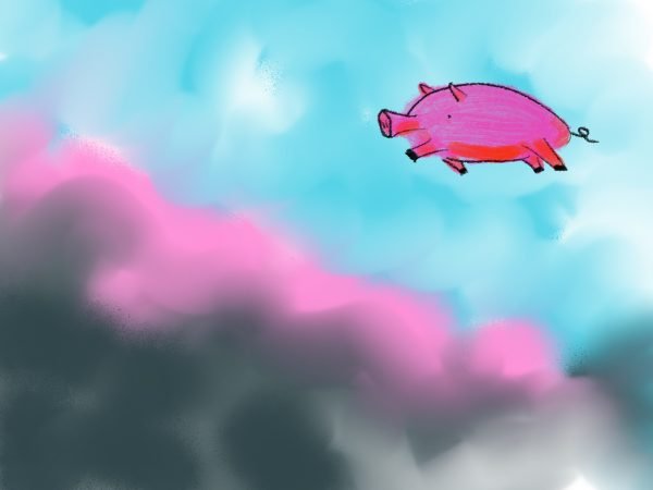 Pig Print - Over After Storm Clouds **FREE**