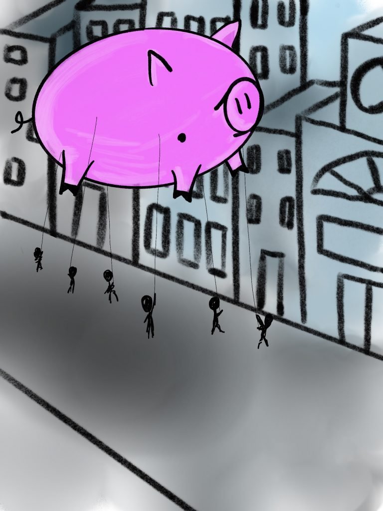 Pig Print - Macy's Pig **FREE**