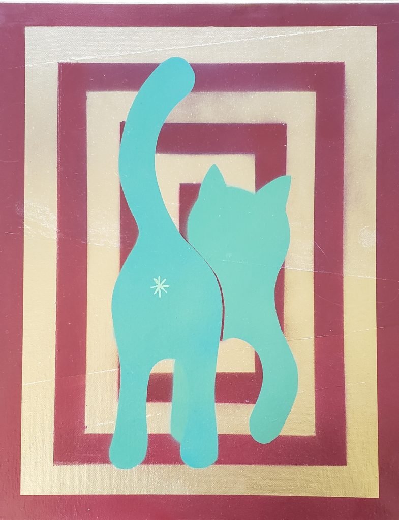 Cat Print - Gucci Cat