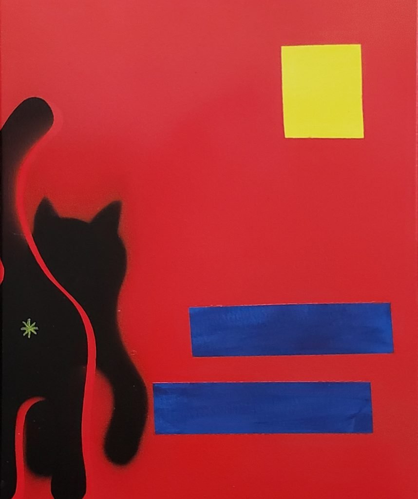 Cat Print - ELO Album Cover