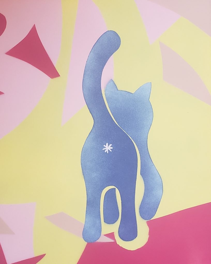 Cat Print - Strawberry Lemonade