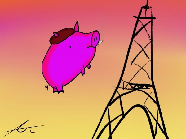 Pig Print - Tour de France