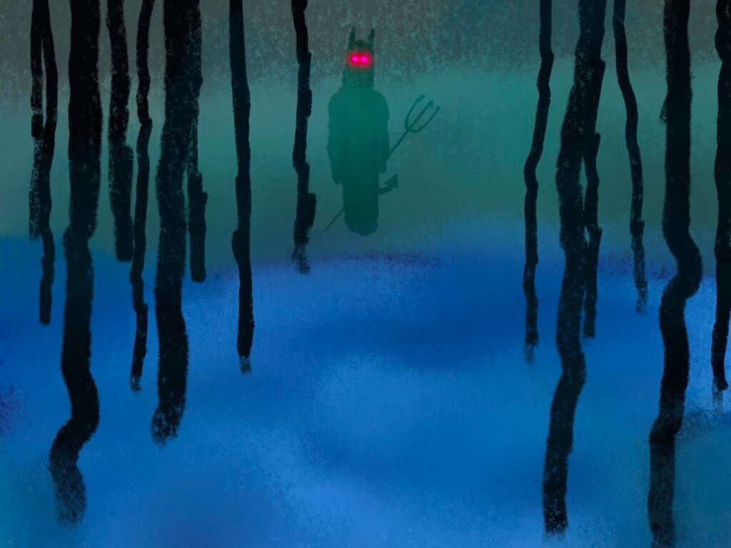 Midnight Bayou Demon