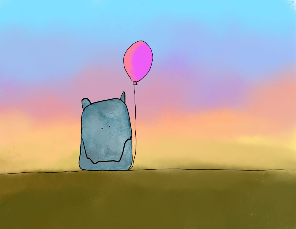 Birthday for the Ancient Stone God