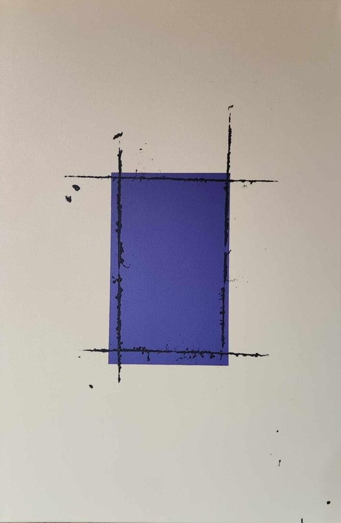 Shape Play Purple Square Large