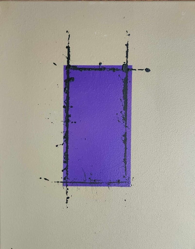 Shape Play Purple Square Small
